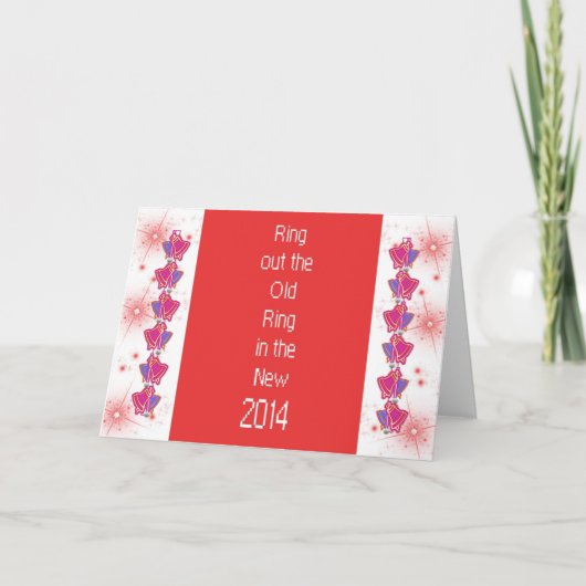 2014 Wenskaart in en uit Kaart (Voorkant)