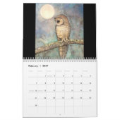 2014 Whimsical Wilde Dieren Kalender (Feb 2027)