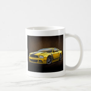 2014 Yellow Boss 302 Koffiemok