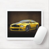 2014 Yellow Boss 302 Muismat (Met muis)