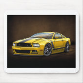 2014 Yellow Boss 302 Muismat (Voorkant)