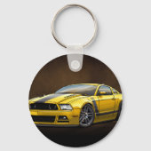 2014 Yellow Boss 302 Sleutelhanger (Voorkant)