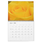 2014 Yellow Roses Calendar - EDIT YEAR naar wens Kalender (Mar 2026)