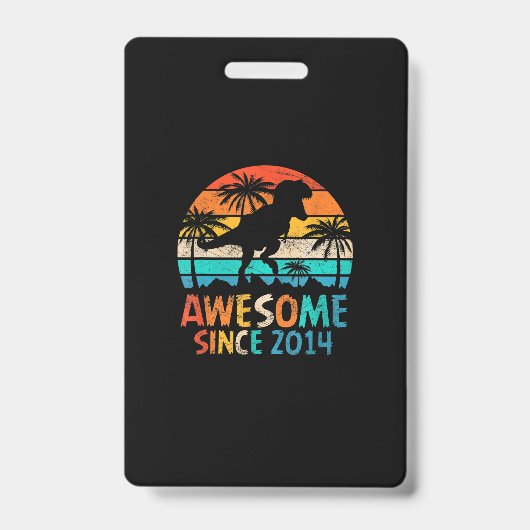 2014s We Zijn Geweldig Verjaardag Tie Dye Badge (Voorzijde)