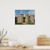 20152 Gatehouse and Closet Tower Raglan Castle cop Poster (Keuken)