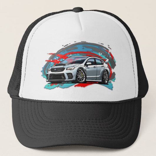 2015-2018_White_WRX Trucker Pet (Voorkant)