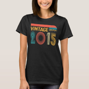 2015 8e verjaardag voor Jongen Meisje 8 jaar oud T-shirt