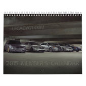2015 Agenda van het lid van LegacyGT.com Kalender (Hoes)