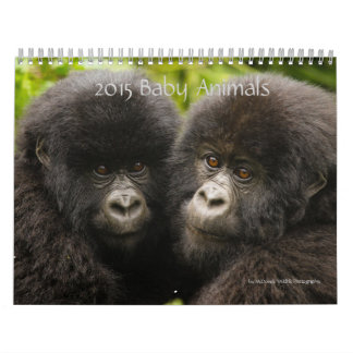 2015 Baby Animals van McDonald Wildlife Fotografie Kalender