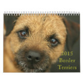 2015 Border Terrier Calendar Kalender (Hoes)