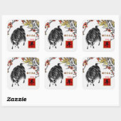 2015 Chinees Jaar van de Geit / Ram Stickers (Vel)