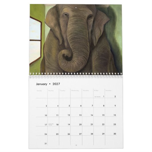 2015 de Kunst van de Kalender door Leah Saulnier (Jan 2027)