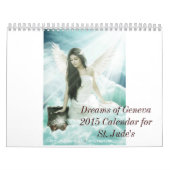 2015 Dreams van het 15-maandenrooster Genève Kalender (Hoes)