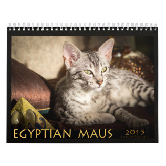 2015 Egyptian Mau kalender: Katten van de Pharohs Kalender