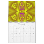 2015 Fractal Art Calendar C Kalender (Feb 2027)