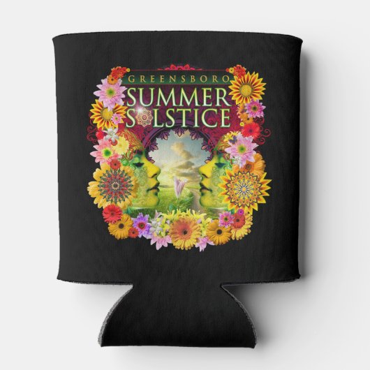 2015 Greensboro Zomerzonnewende Festival Keepsake Blikjeskoeler (Achterkant)