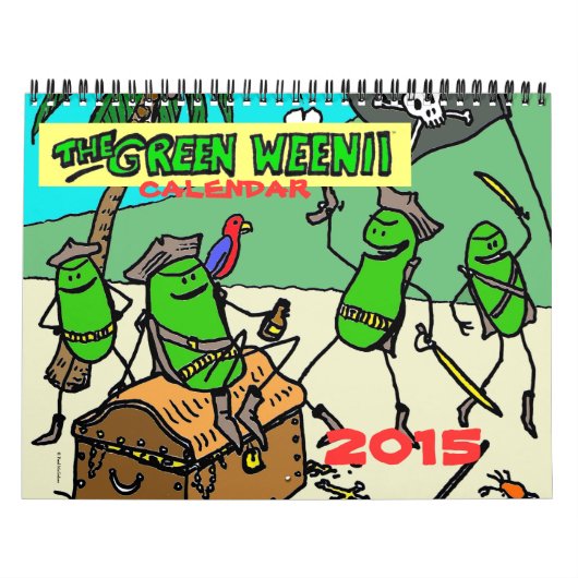 2015 Groene Weenii Kalender (Hoes)
