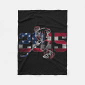 2015 Ice Hockey 11th Birthday  Fleece Deken (Voorkant)