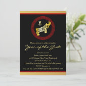 2015 Jaar van de GR Chinees nieuwjaar Kaart (Staand voorkant)