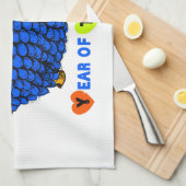 2015 Jaar van de Ram Sheep of Goat Kitchen Towels Theedoek (Quarter Fold)