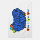 2015 Jaar van de Ram Sheep of Goat Kitchen Towels Theedoek (Verticaal)