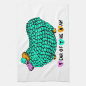 2015 Jaar van de Ram Sheep of Goat Kitchen Towels Theedoek (Verticaal)
