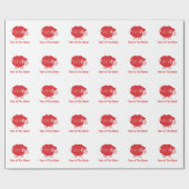 2015 Jaar van de schapen Cadeaupapier (Vlak)