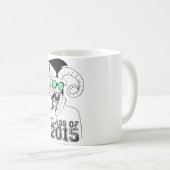 2015 Jaar van de schapen - Klasse 2015 Afstuderen Koffiemok (Voorkant rechts)