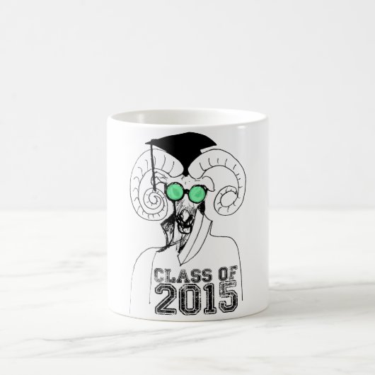 2015 Jaar van de schapen - Klasse 2015 Afstuderen Koffiemok (Center)