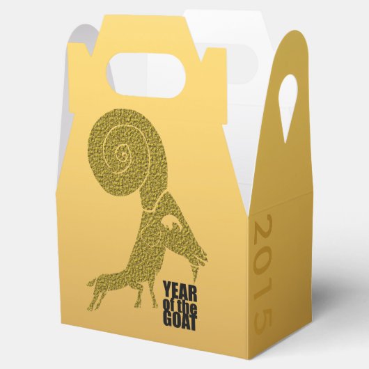 2015 Jaar van het Geitenjaar -  zakenbank Bedankdoosjes (Geopend)