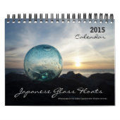 2015 Japanse Glass Float Calendar Kalender (Hoes)