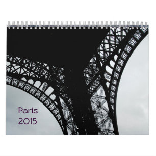 2015 Kalender Parijs, Frankrijk