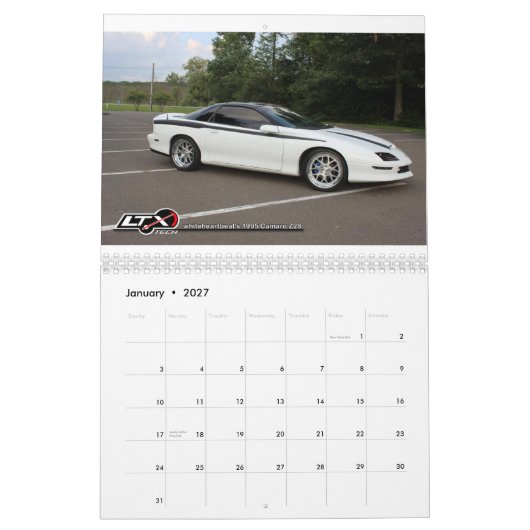 2015 LTxTech-kalender Kalender (Jan 2027)