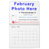 2015 Maak Uw Eigen Kalender Online, INSTRUCTIES (Feb 2027)