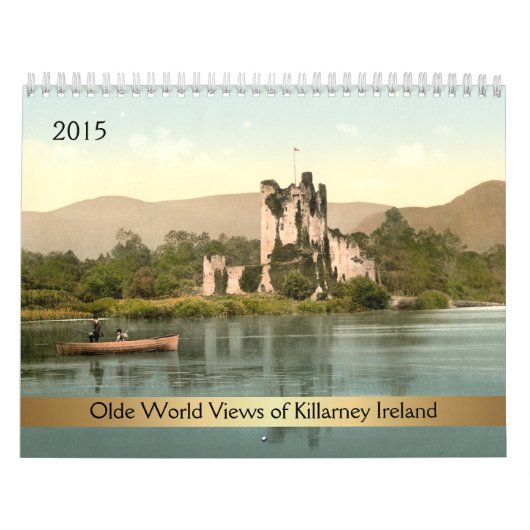 2015 Olde World Uitzichten of Killarney Nederland Kalender (Hoes)