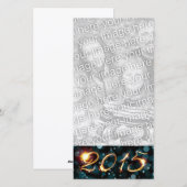 2015 partijlampen feestdagenkaart (Voorkant / Achterkant)