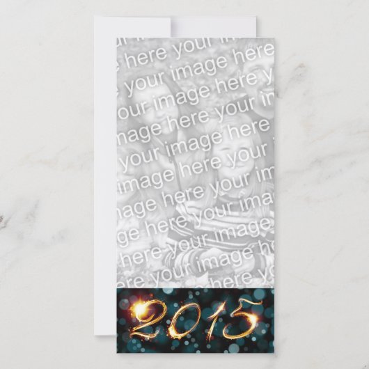 2015 partijlampen feestdagenkaart (Voorkant)