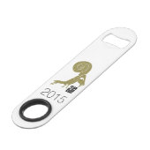 2015 Ram Sheep Goat Year - Bottle Opener Speed Flessenopener (Voorkant Gekanteld)