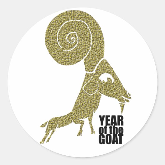 2015 Ram Sheep Goat Year - Stickers (Voorkant)