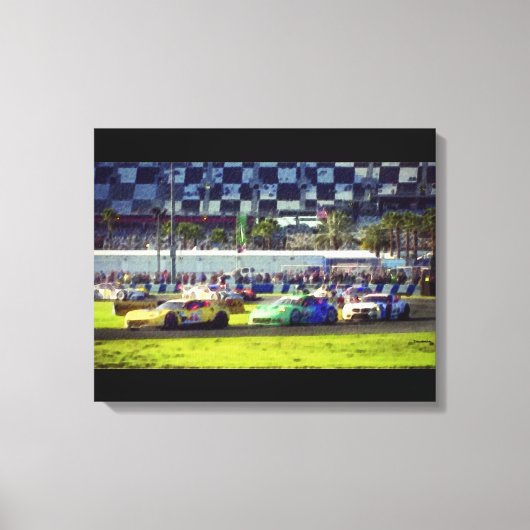 2015 Rolex 24 uur Daytona Canvas Afdruk (Voorkant)