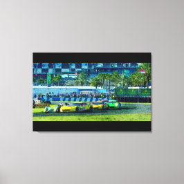2015 Rolex 24 uur Daytona Canvas Afdruk