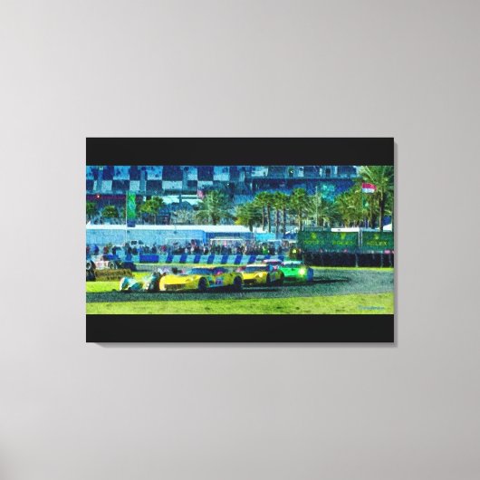 2015 Rolex 24 uur Daytona Canvas Afdruk (Voorkant)