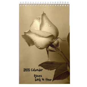 2015 Rozen Kalender - terug in de tijd