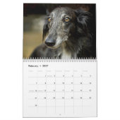 2015 Silken Windhounds herdacht Kalender (Feb 2027)