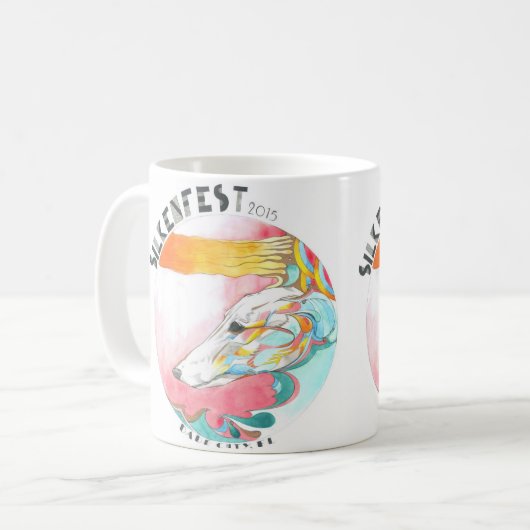 2015 Silkenfest Logo Mok (Voorkant links)