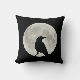 2015 Super Moon Crow Kussen