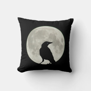 2015 Super Moon Crow Kussen