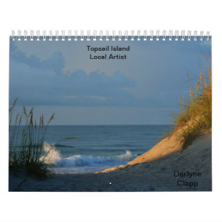2015 Topsail Island Local Artist Kalender
