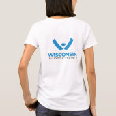 2015 Wisconsin Humane Society Logo T-shirt (Achterkant)