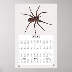 2015 Wolfspinnekalender Poster